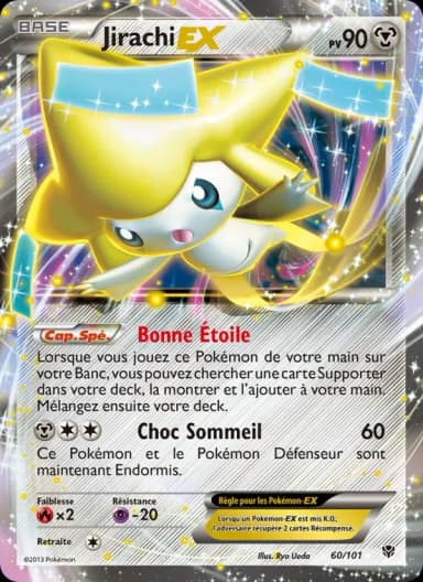 Carte Jirachi EX