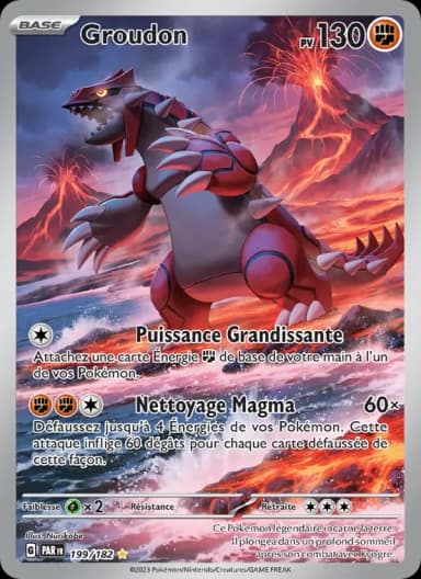 Carte Groudon
