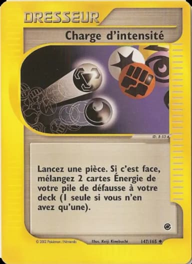 Carte Charge d'intensité