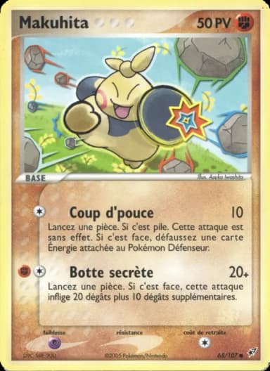 Carte Makuhita