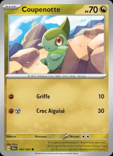 Carte Coupenotte