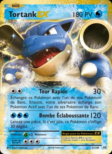Carte Tortank EX