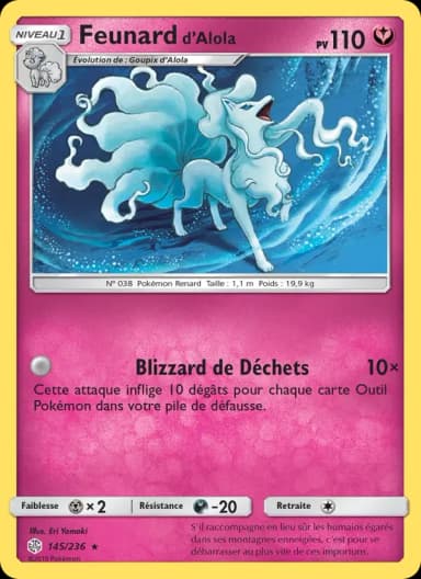 Carte Feunard d’Alola