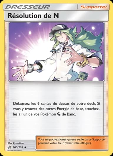 Carte Résolution de N