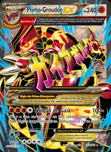 Carte Primo-Groudon EX