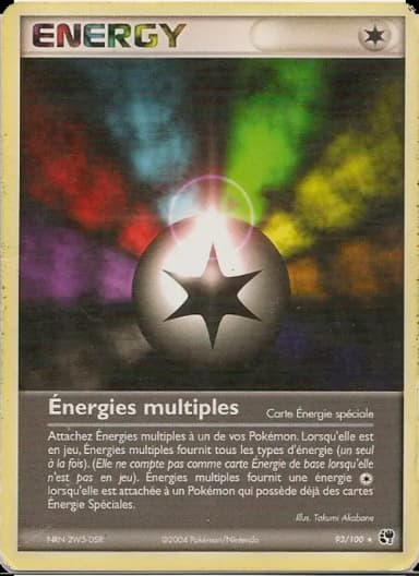 Carte Énergies multiples
