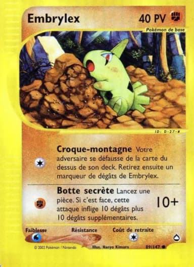 Carte Embrylex