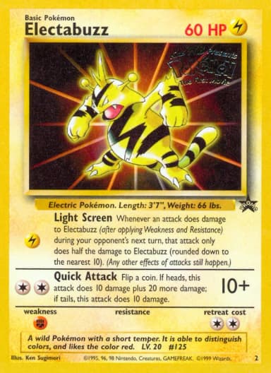 Carte Electabuzz