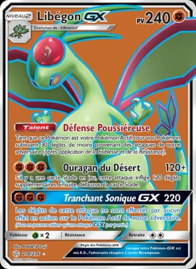 Carte Libégon GX