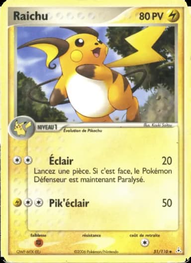 Carte Raichu