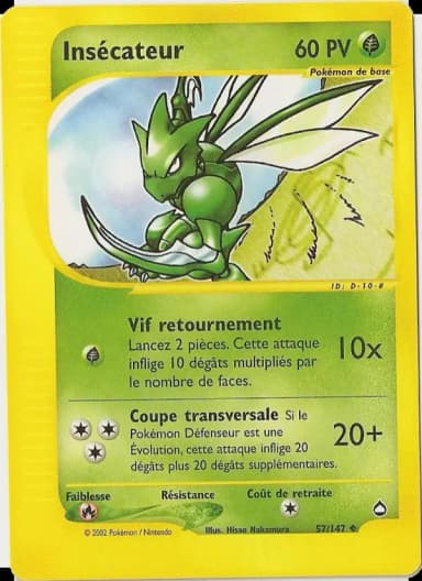 Carte Insécateur