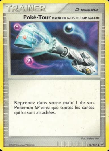 Carte Poké-Tour Invention G-105 de Team Galaxie