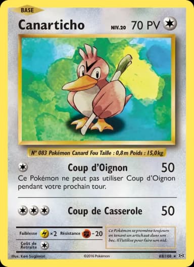 Carte Canarticho