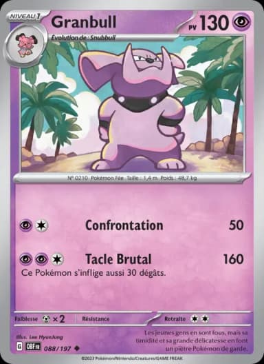 Carte Granbull