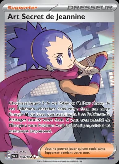 Carte Art Secret de Jeannine