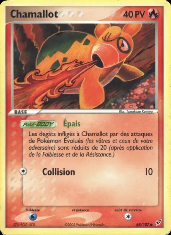 Carte Pokémon Chamallot — Deoxys