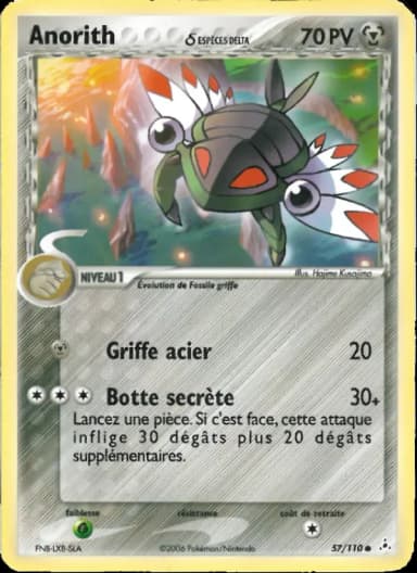 Carte Anorith δ