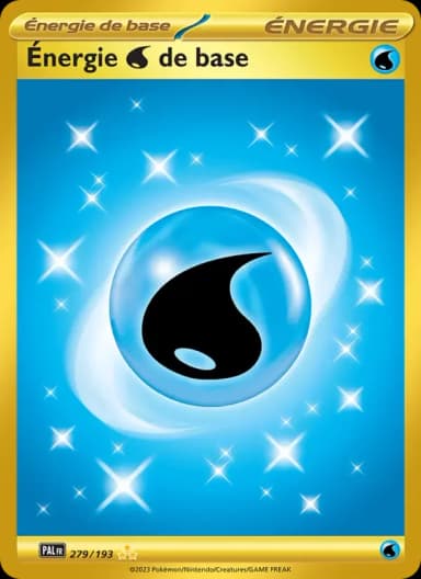 Carte Énergie Water de base
