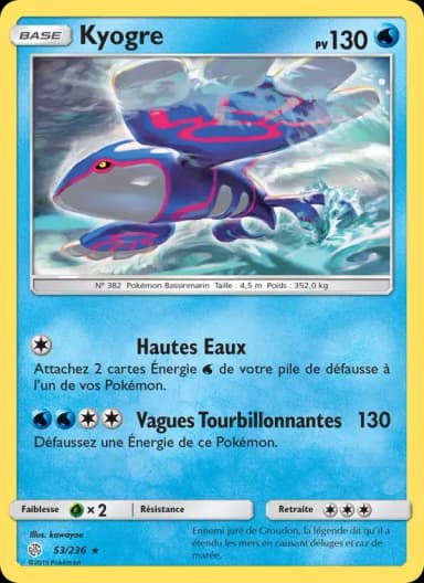 Carte Kyogre