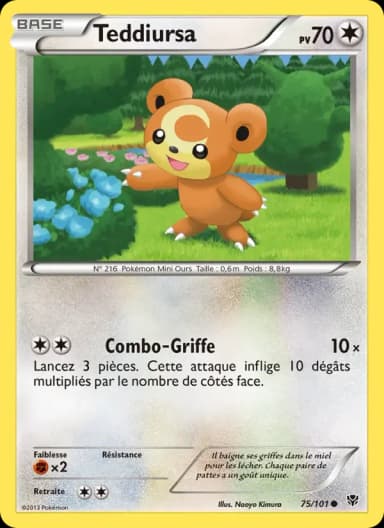 Carte Teddiursa