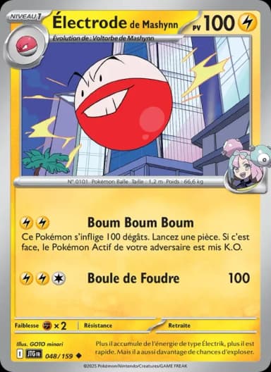 Carte Électrode de Mashynn