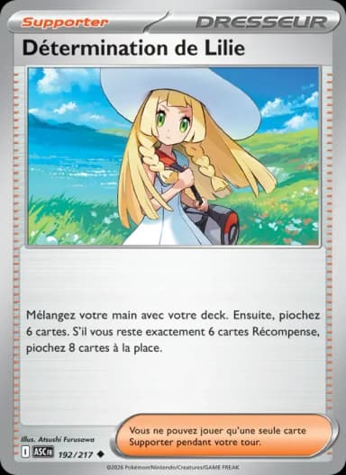 Carte Détermination de Lilie