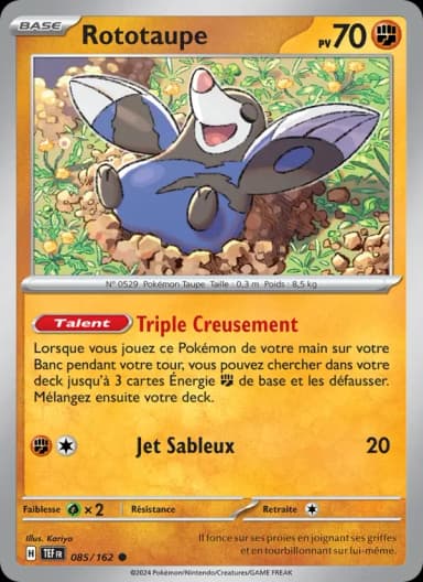 Carte Rototaupe