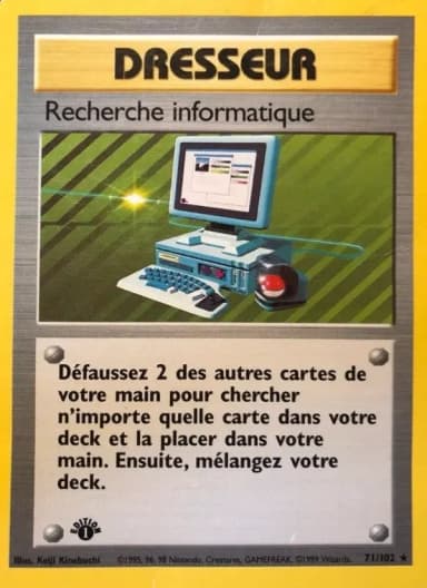 Carte Recherche informatique