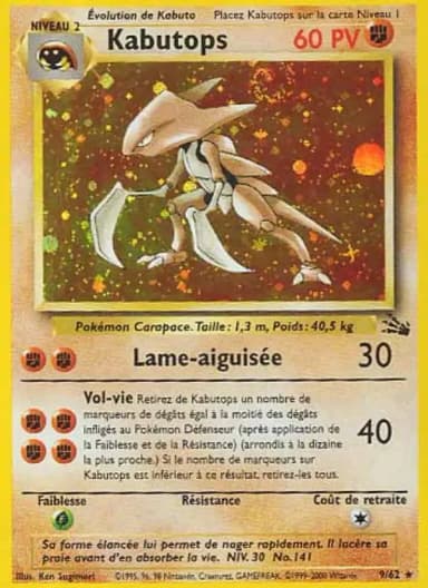 Carte Kabutops