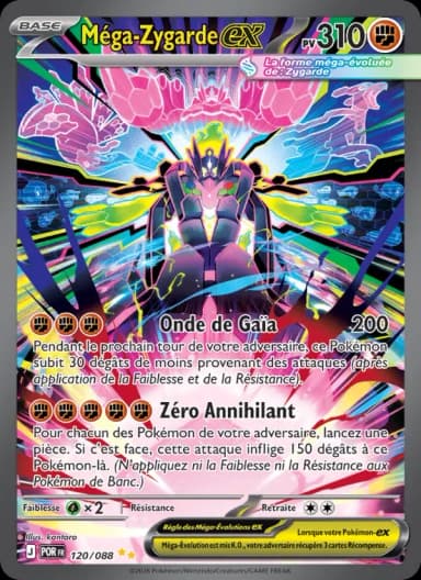 Carte Méga-Zygarde-ex