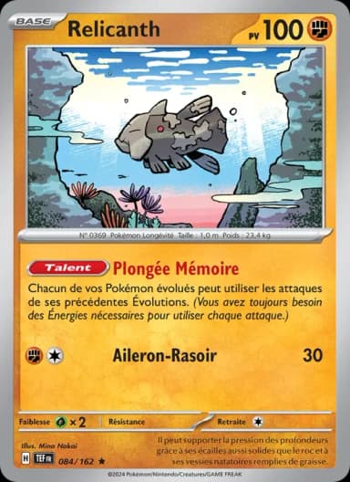 Carte Relicanth