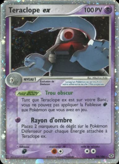 Carte Teraclope ex