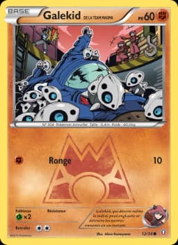 Carte Galekid de la Team Magma