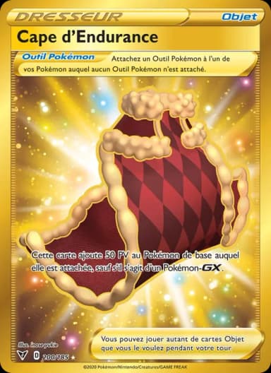 Carte Cape d'Endurance