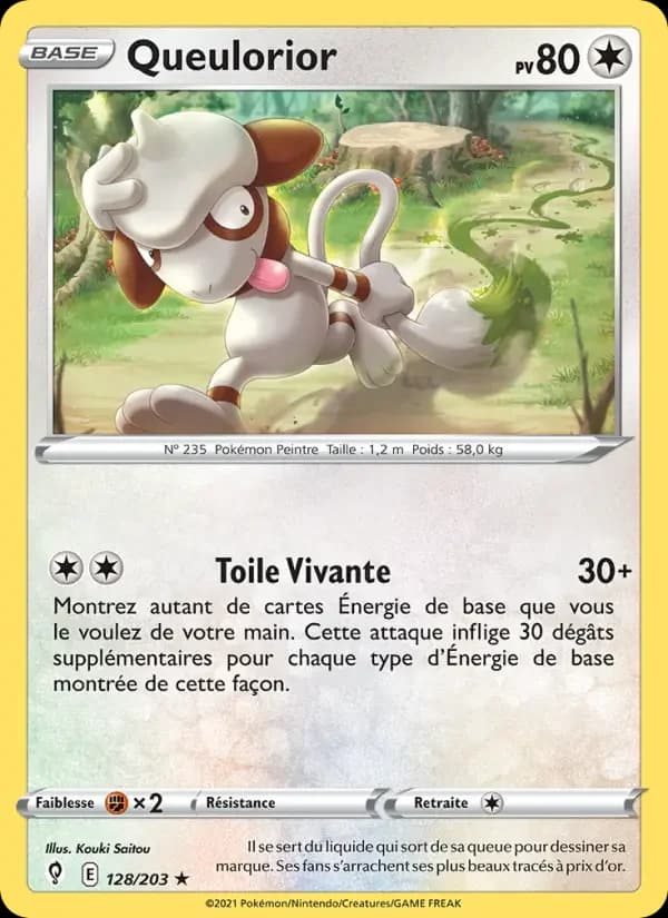 Carte Pokémon Queulorior — Évolution Céleste