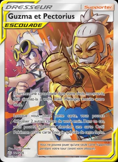 Carte Guzma et Pectorius