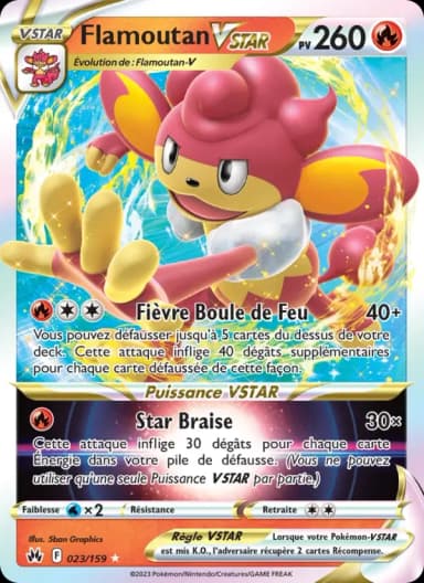 Carte Flamoutan VSTAR