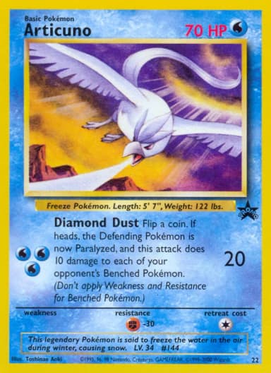 Carte Articuno