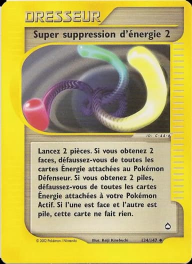 Carte Super suppression d'énergie 2
