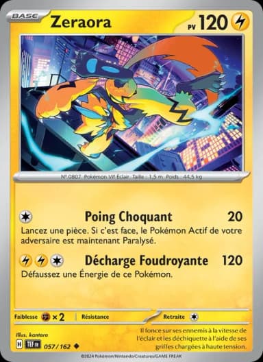 Carte Zeraora