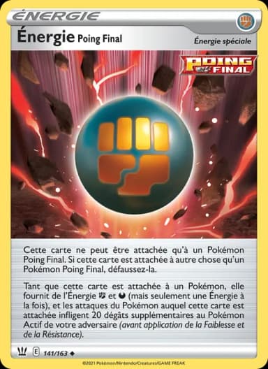 Carte Énergie Poing Final