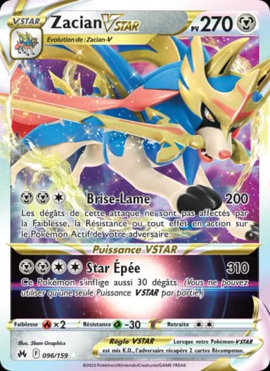 Carte Zacian VSTAR