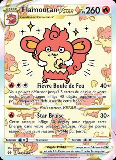 Carte Flamoutan VSTAR