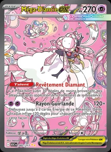 Carte Méga-Diancie-ex