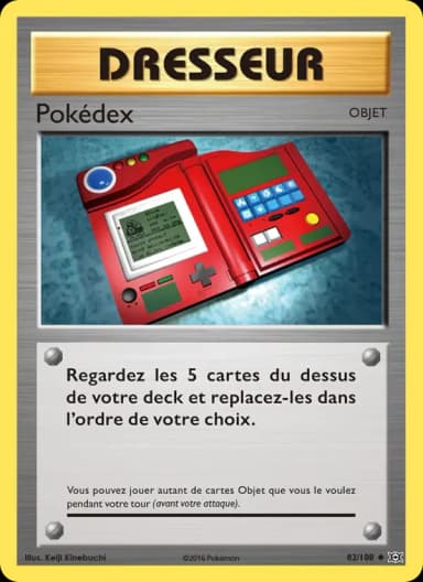 Carte Pokédex