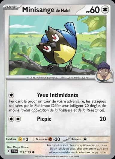 Carte Minisange de Nabil