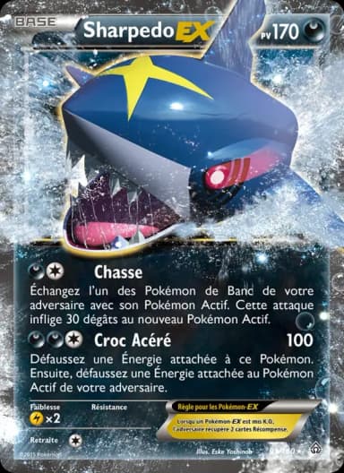 Carte Sharpedo EX