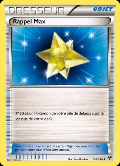Carte Rappel Max