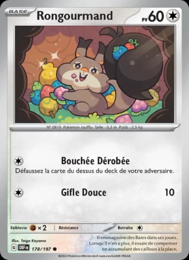 Carte Rongourmand