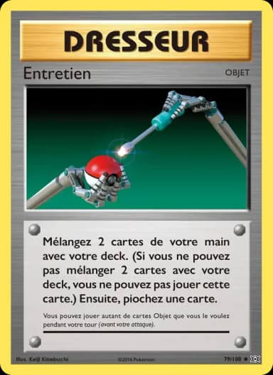 Carte Entretien